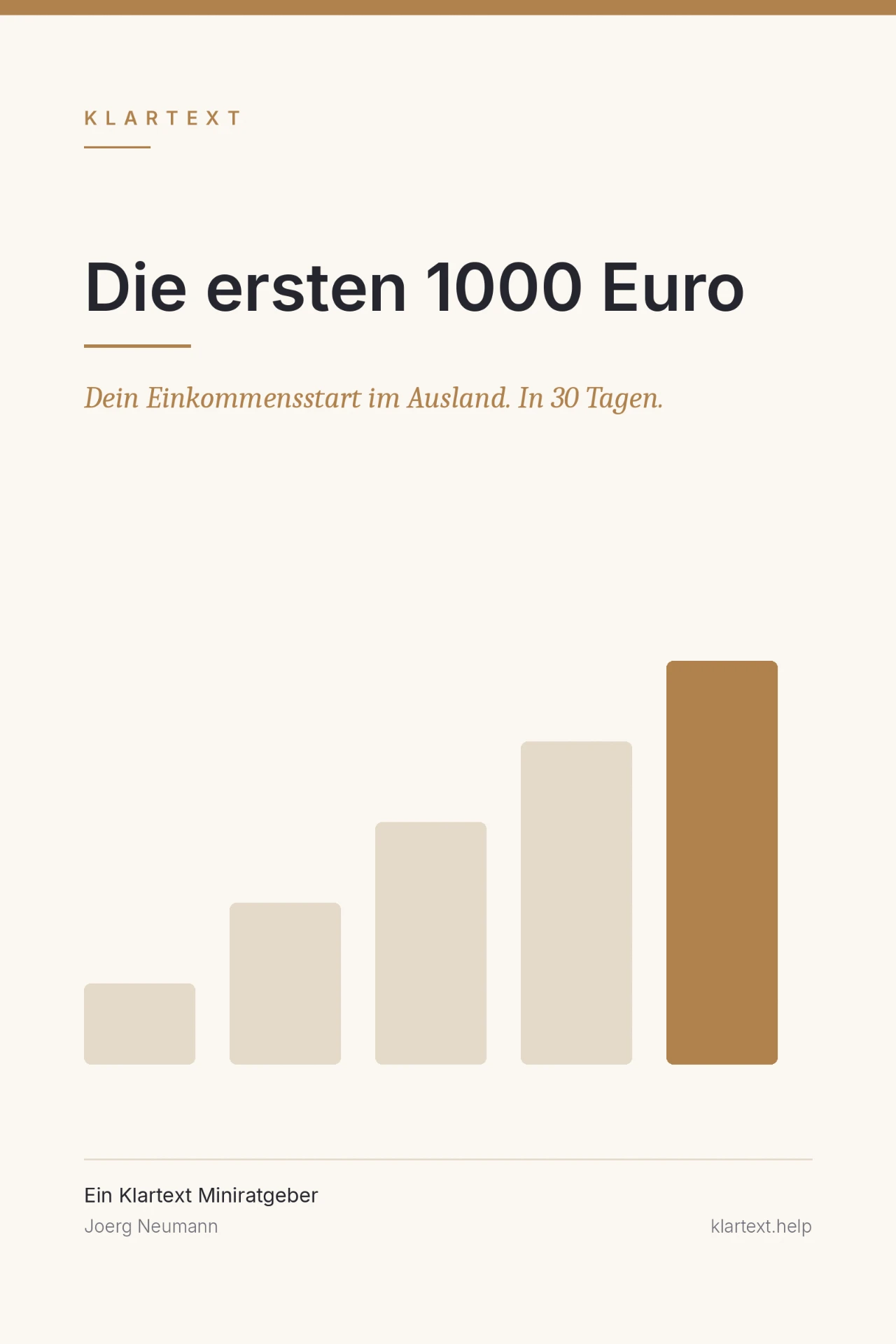 Die ersten 1000 Euro, Klartext Miniratgeber